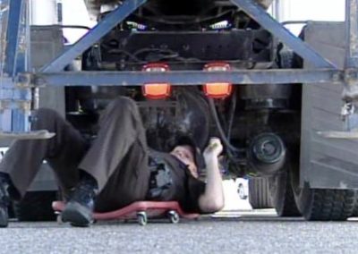 this image shows commercial truck suspension repair in Pocatello, Idaho